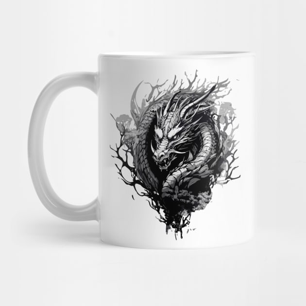 black dragon by Aldrvnd